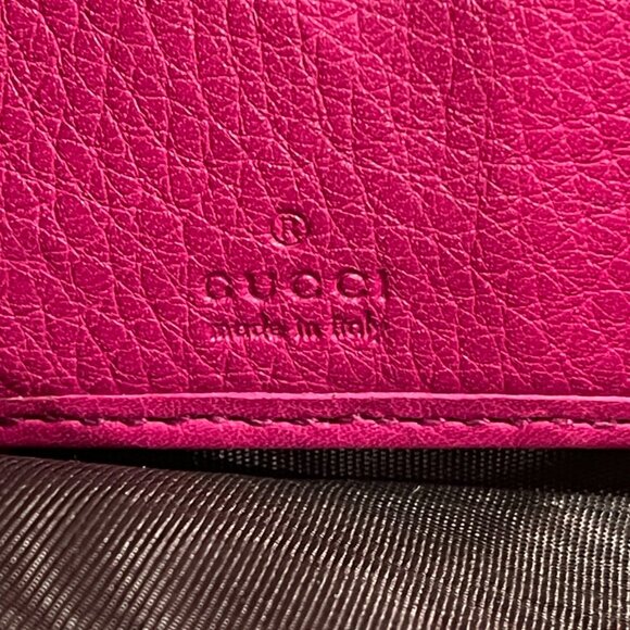 Gucci Soho Zip Around Interlocking G Logo Continental Wallet (EH1013) - Picture 9 of 9